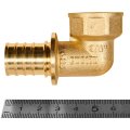 Угольник-переходник с внутренней резьбой ROMMER 25xG 3/4 для труб из сшитого полиэтилена аксиальный, RFA-0006-002534