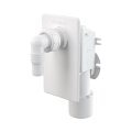 Сифон для стиральной машины под штукатурку AlcaPlast белый, APS4