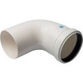 *SCA-8080-000090 STOUT Элемент дымохода конденсац. угол 87° DN80 м/п PP-FE, SCA-8080-000090