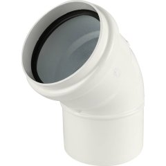 Колено Baxi KHG 45гр. диаметр 80мм, KHG71401811-