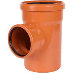 Тройник Sinikon D160x110x87° для наружной канализации, 21330.R.B
