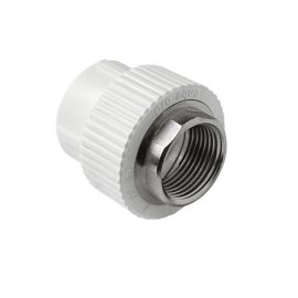 Муфта комбинированная Pro Aqua d= 40-1.1/2 PP-R под ключ ВР Белая, PA22521P