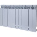 Радиатор биметаллический Global STYLE PLUS 500 12 секций боковое подключение (цвет cod.08 grigio argento opaco metallizzato 2676 (серый)), 155272