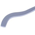 Кронштейн с дюбелем Global 011025 08 170 мм (цвет cod.08 grigio argento opaco metallizzato (серый)), A025ME17008