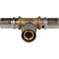 Тройник переходной STOUT 16x20x16 для металлопластиковых труб прессовой, SFP-0005-162016