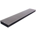 Внутрипольный конвектор STOUT SCN-1100 80х300х1600 (Решётка роликовая) правое подключение, SCN-1100-0830160