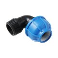 Отвод Pro Aqua ПНД UNIO D 110x4 с наружной резьбой, 82110000000M400