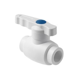 Шаровой кран Pro Aqua d= 32 PP-R полнопроходной Ultra Белый, PA40012