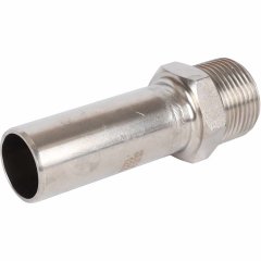 Вставка ROMMER переходная НПр-НР, 22х3/4, из нержавеющей стали прессовой, RSS-1024-002234