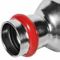 Муфта ROMMER переходная НПр-ВПр, 42х22, из нержавеющей стали прессовой, RSS-1020-004222