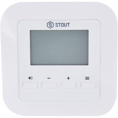 Проводной комнатный двухпозиционный регулятор STOUT ST-295v3, белый, STE-0101-029531