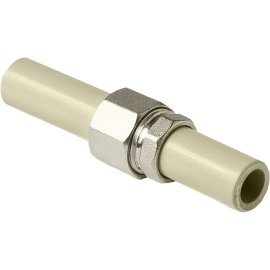 Соединение разъемное комбинированное Pro Aqua d=32-1.1/4 PP-R Серое, PA72012G