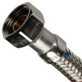 Гибкая подводка для воды STOUT НР 1/2 х ВР 3/8, длина 400 мм, SHF-0075-081510