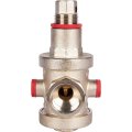 Редуктор давления ROMMER PN25 вн/вн 3/4 с выходом под манометр, RVS-0008-000020