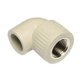 Колено Ekoplastik ППР с внутр. металл. резьбой 25х1/2x90°, SKOI02520E