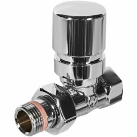 Клапан термостатический STOUT Design хром, прямой 1/2, SVTD-0001-000015C
