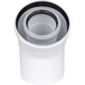 Отвод 45° конденсационный коаксиальный ROMMER D60(п-м)/100(п-м), RCA-8610-000045