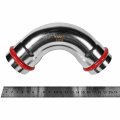Угольник ROMMER 90° ВПр-ВПр, 54, из нержавеющей стали прессовой, RSS-1003-000054