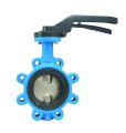 Затвор дисковый поворотный FAF Valve 3600 DN 200 PN 16 межфланцевый из чугуна с резьбовыми проушинами EPDM с рукояткой, 3600200