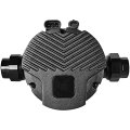 Частотный циркуляционный насос ROMMER PROFI EVO 25/100-180 с ШИМ, гайками и теплоизоляцией, RCP-0030-25100180