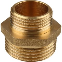 Ниппель HH TIEMME 1х3/4 для стальных труб резьбовой, 1500022