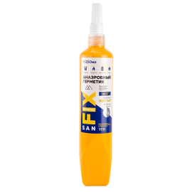 Герметик анаэробный 250,желтый,SANFIX