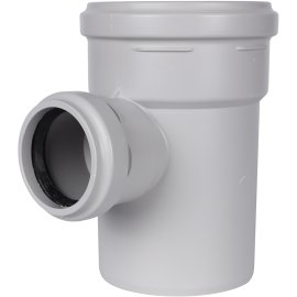 Тройник канализационный бесшумный STOUT D110x58/ 87,5°, SKB-0016-115887