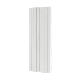 Радиатор стальной трубчатый STOUT Warmmet Power 60V высота 1750 мм секций 8 цвет RAL9016  тип подключения: нижнее левое, PV.6060.1750.8.620.BL.9016