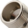 Ниппель HH TIEMME никелированный 1х1/2 для стальных труб резьбовой, 1500205