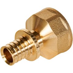 Переходник с внутренней резьбой ROMMER 16xG 3/4 для труб из сшитого полиэтилена аксиальный, RFA-0002-001634