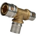 Тройник переходной STOUT 32х26х26 для металлопластиковых труб прессовой, SFP-0005-322626