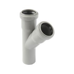 Тройник Pro Aqua Comfort D50x50/45 PP, 205545