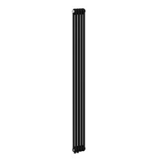 Трубчатый радиатор RIFAR TUBOG V 2180/4 секции нижнее подключение DV1 (цвет Антрацит), TUB 2180-04-DV1-AN