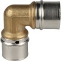 Угольник STOUT  90° 32х32 для металлопластиковых труб прессовой, SFP-0009-003232