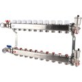 Коллектор из нержавеющей стали в сборе без расходомеров ROMMER 10 выходов, RMS-3210-000010