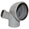 Отвод Sinikon с левым патрубком ПП D110/050*87°, 552003.R