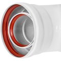 STOUT SCR-6010-000145 STOUT Отвод 45° традиц. коакс. D60(м-м)/100(м-м), SCR-6010-000145