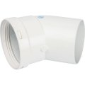 Элемент дымохода STOUT отвод 45° п/м DN80, SCA-0080-000045