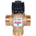 Термостатический смесительный клапан для систем отопления и ГВС STOUT G 1” M, 20-43°С KV 2,5 м3/ч, SVM-0120-254325
