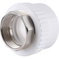 Муфта комбинированная Kalde под шестигранник (внутр. резьба, 63x2 ) для полипропиленовых труб под сварку, 3222-nfo-632006
