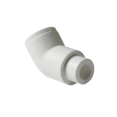 Угольник Pro Aqua d=20 PP-R 45 градусов переходной Н-В Серый, PA13808G