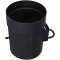Патрубок дымохода ROMMER D=150, L=197, RSB-1110-041396