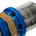 Муфта Prandelli Multyrama 20х2.0 профиль H, TH, U для металлопластиковых труб прессовой, 509.03.12.0