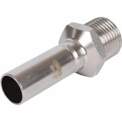Вставка ROMMER переходная НПр-НР, 15х1/2, из нержавеющей стали прессовой, RSS-1024-001512