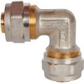 Угольник STOUT  90° 26х26 для металлопластиковых труб винтовой, SFS-0003-002626