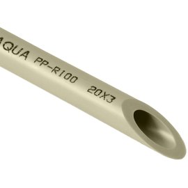 Труба Pro Aqua d=160 PP-R SDR 6 Серая, PA10028G