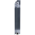 Радиатор биметаллический Global STYLE PLUS 500 10 секций боковое подключение (цвет cod.08 grigio argento opaco metallizzato 2676 (серый)), 155271
