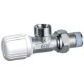 Угловой терморегулирующийся вентиль с горизонтальной буксой FAR (Loctite) М24х19 / 1/2, FT 1615 C12