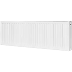Стальной панельный радиатор ROMMER Compact 22/400/1200 боковое подключение, RRS-2010-224120