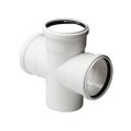 Крестовина одноплоскостная Pro Aqua Stilte D110x110x110/87,5 Белая, ST801187W